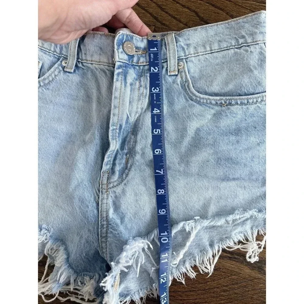 BDG Denim High Rise Short Cheeky Cut Off 2777